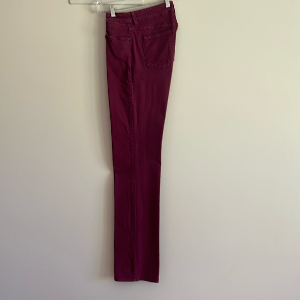 NYDJ size 2 Cranberry Straight leg jeans